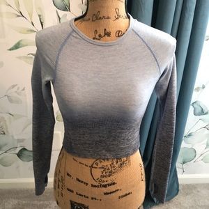 PINK seamless athletic top